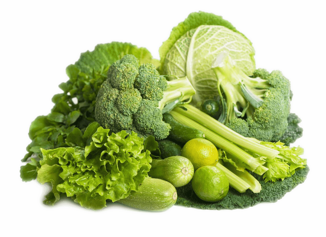Fresh fruits and vegetables arranged for wholesale supply